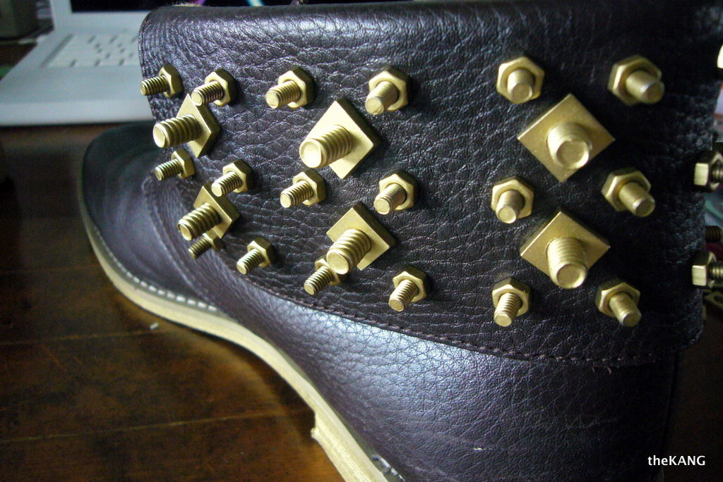 Nut and Bolt Studded Shoes