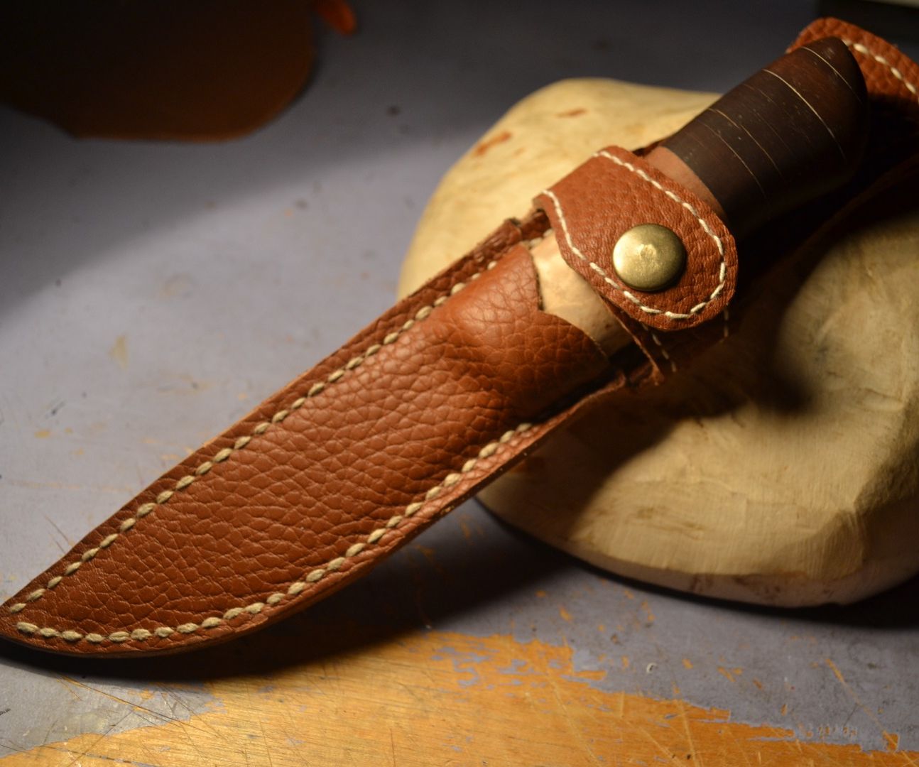 Leather Knife Sheath