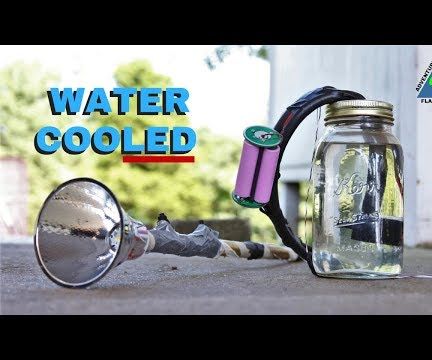 Water Cooled LED Flashlight