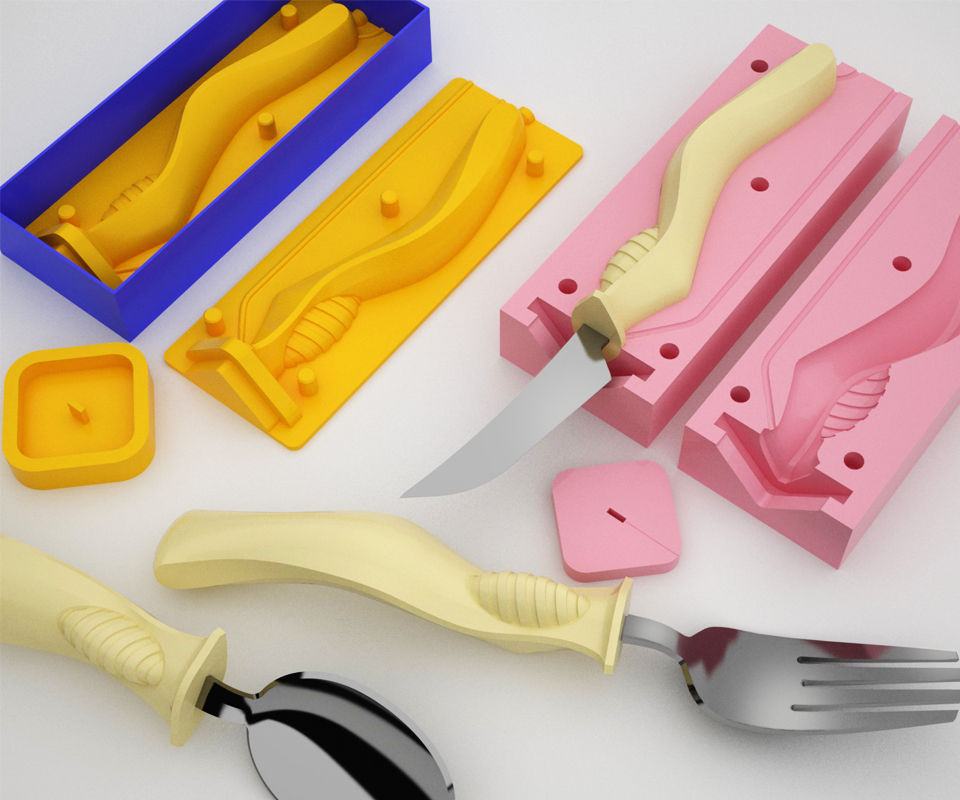 Creating Tool Handles by 3D Printing and Casting