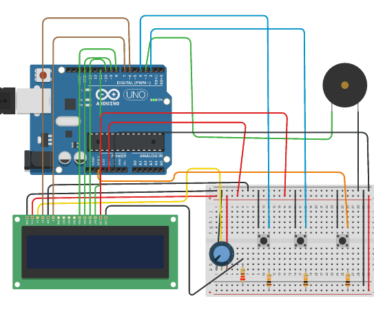 LCD Game ! With Level Selector