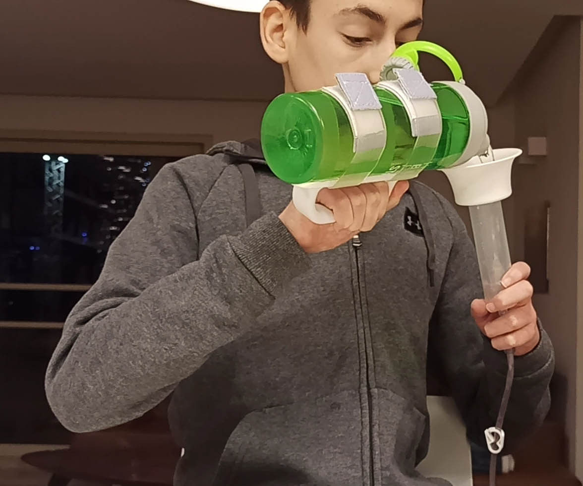 Assisting Objects for Drinking Via Stomach PEG