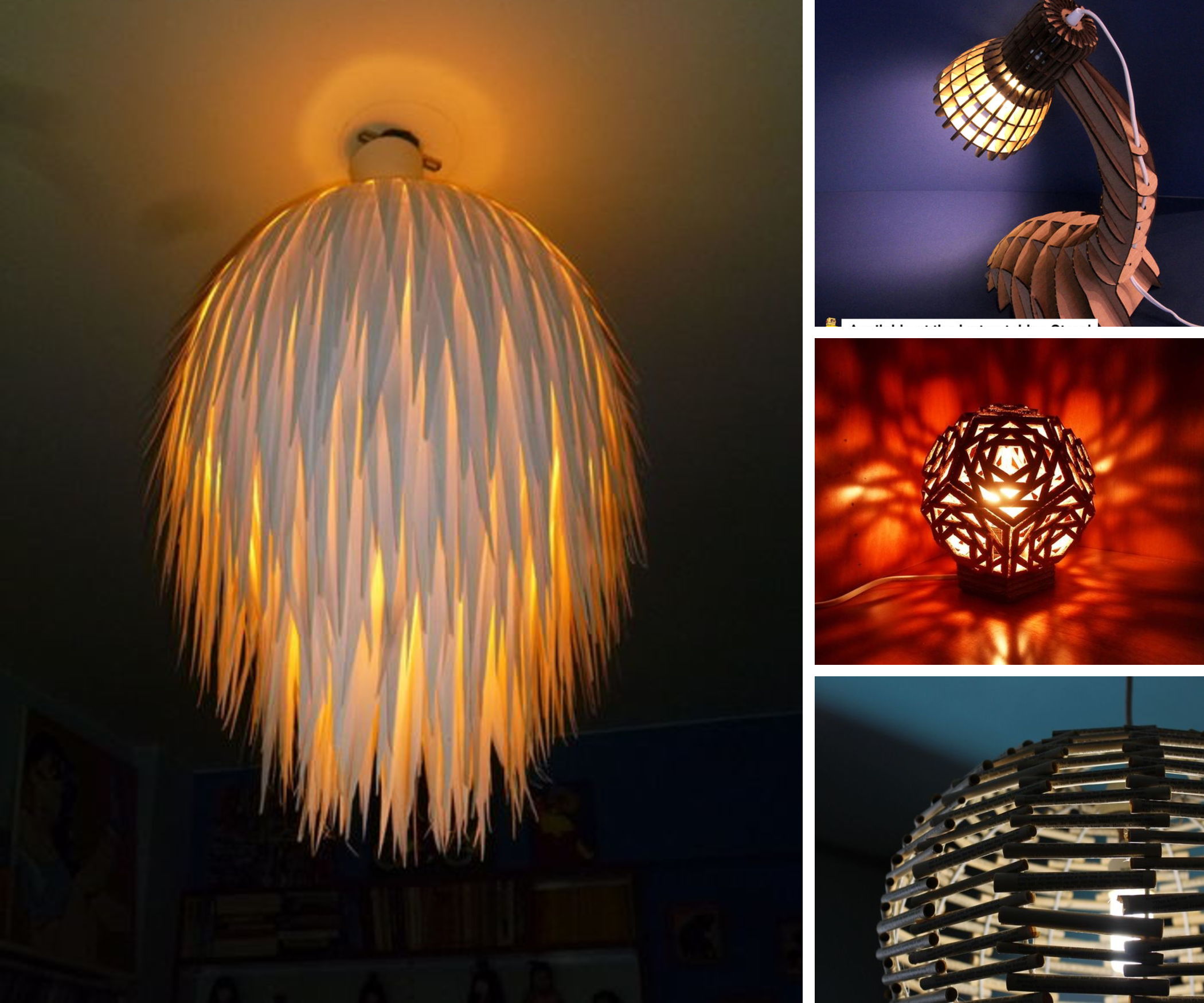 25+ Stunning Paper Lamps