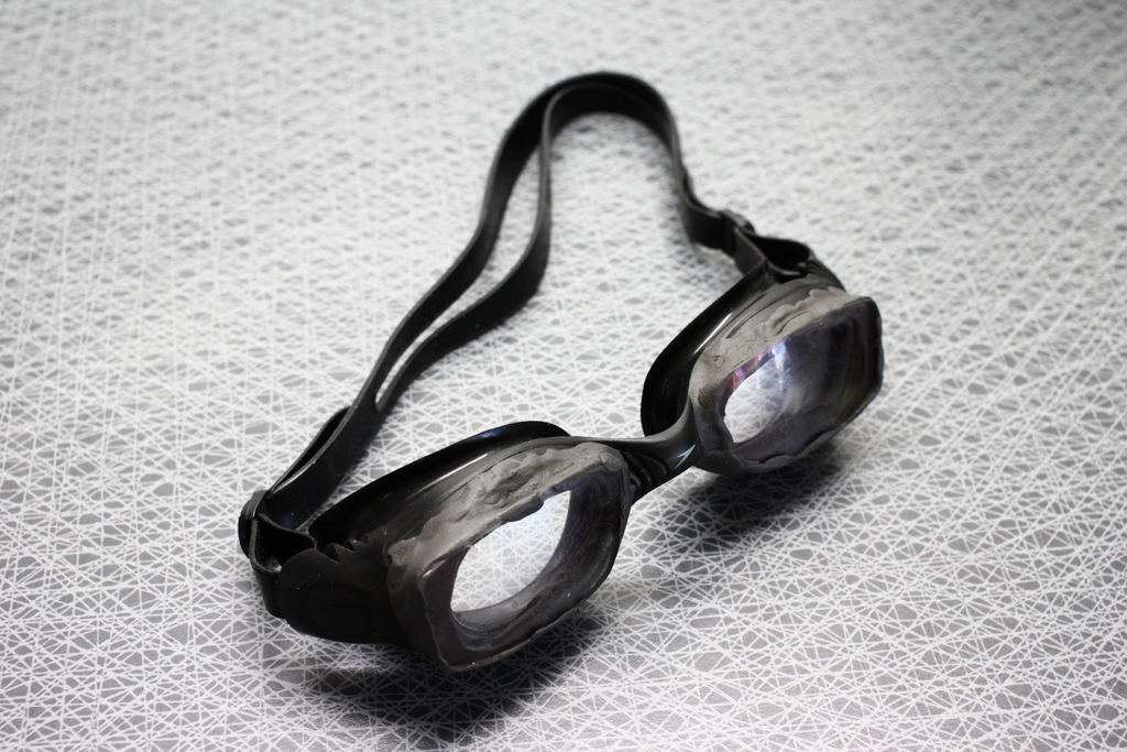 Make Your Own Prescription Swimming Goggles