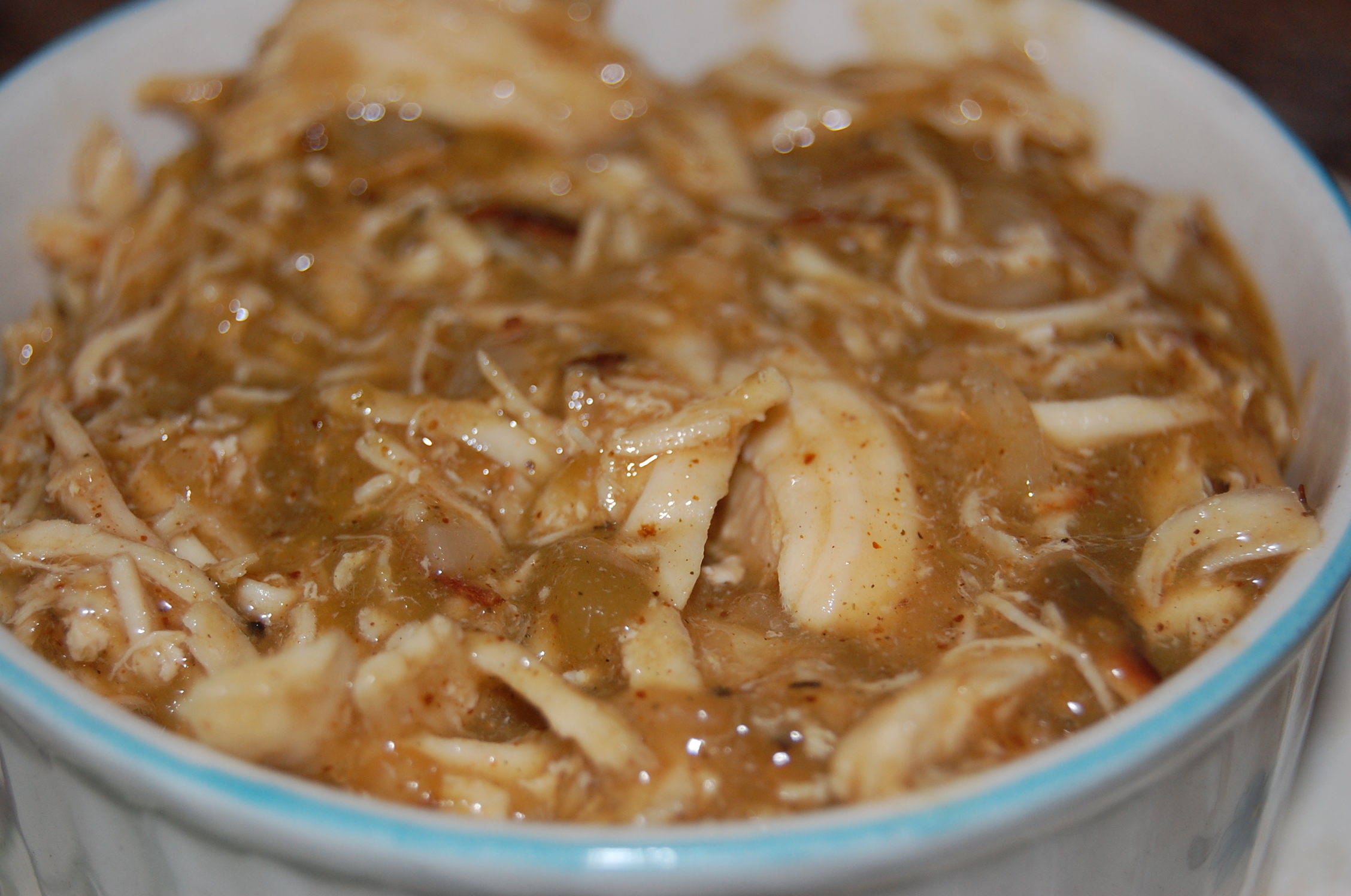 Green Chili Chicken Gravy