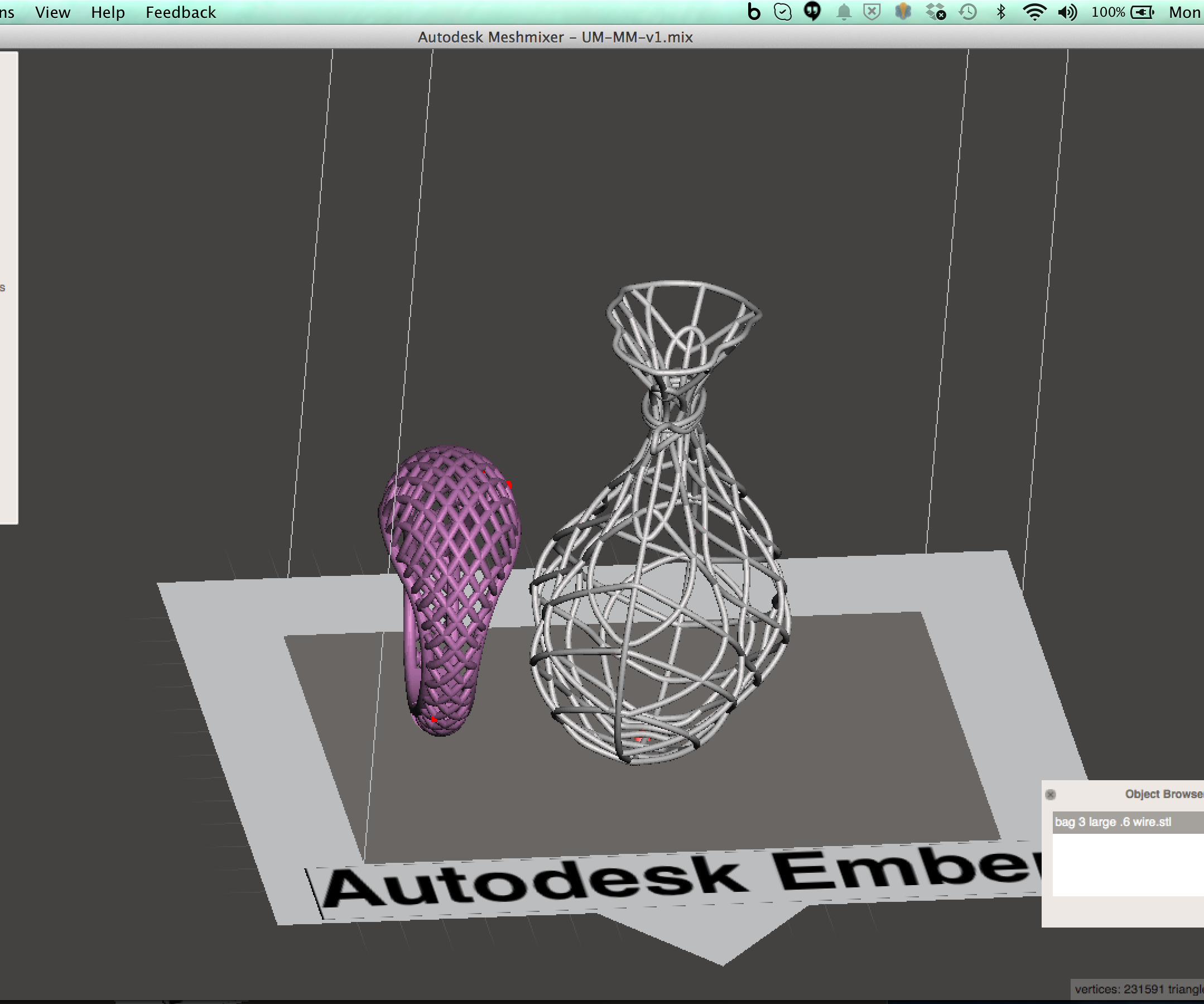 Meshmixer: Combining Models