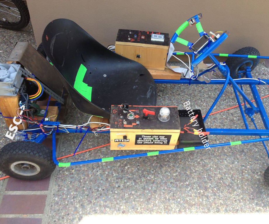 Electric Arduino Go-kart