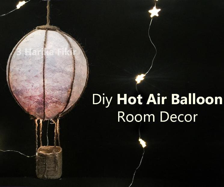 DIY Hot Air Balloon Room Decor
