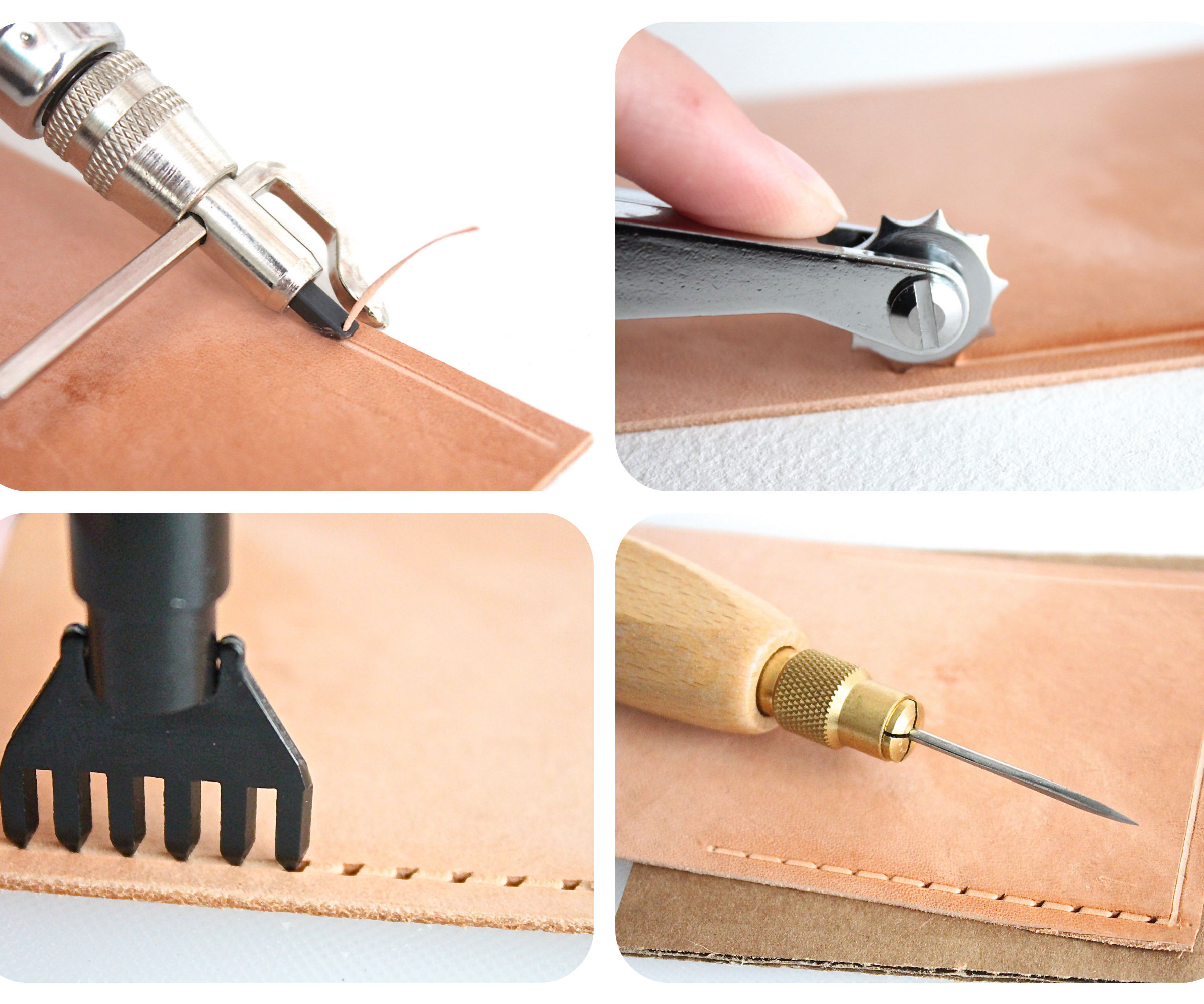 How to Prepare Leather for Sewing