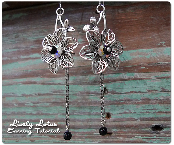 Lively Lotus Earring