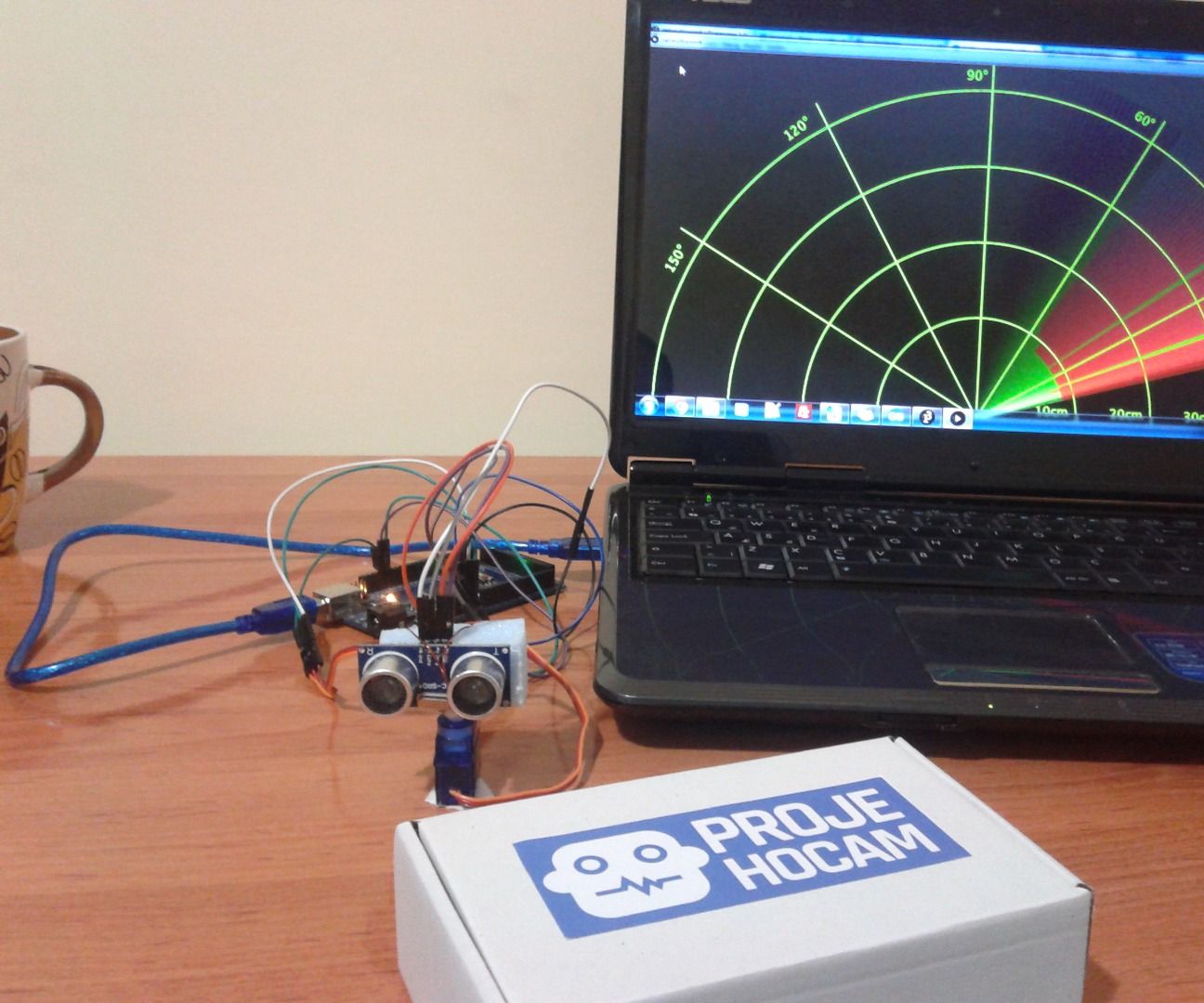 Arduino Ultrasonic Radar Project