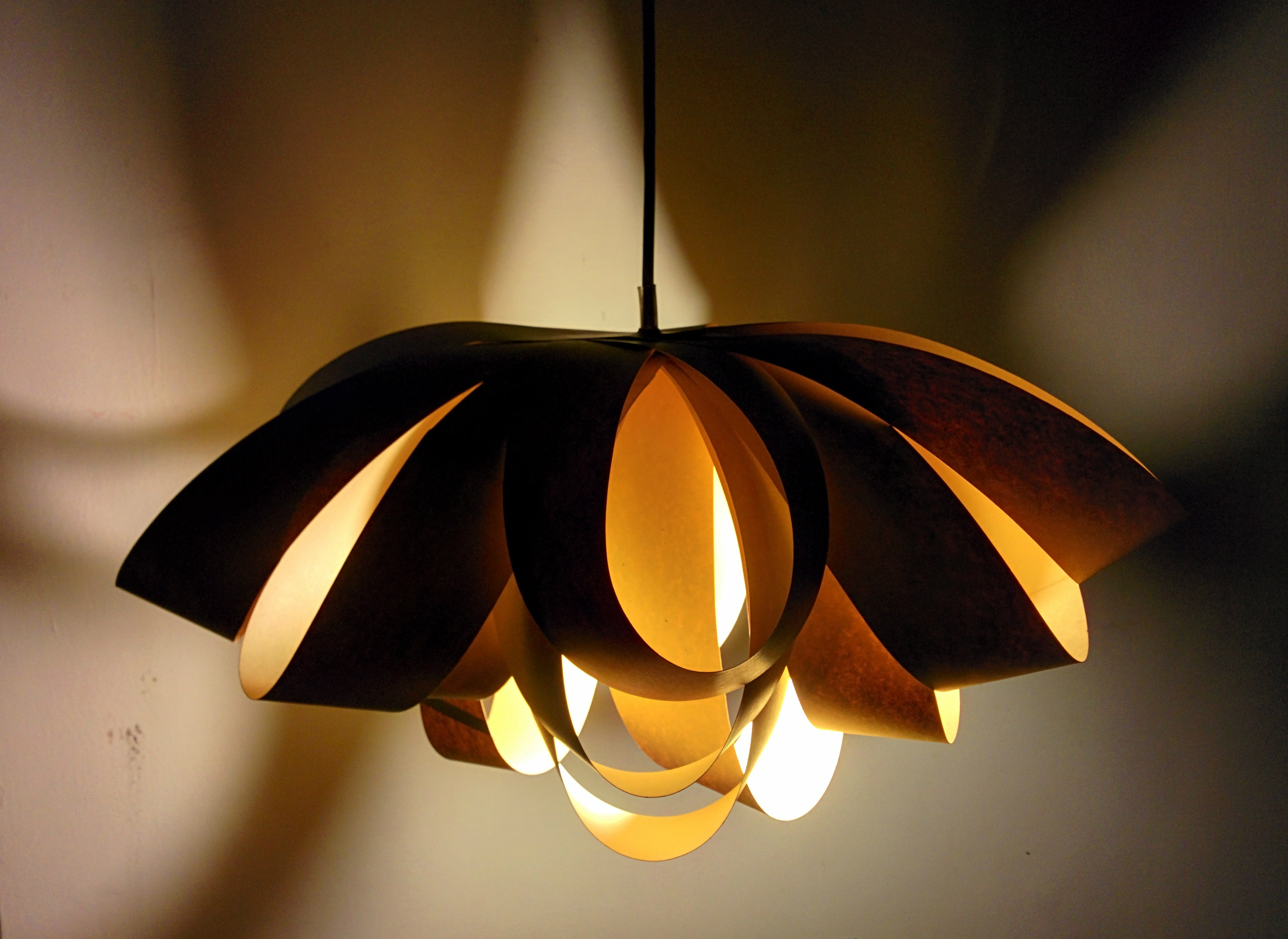 Giant Decorative Bow Paper Pendant Lamp