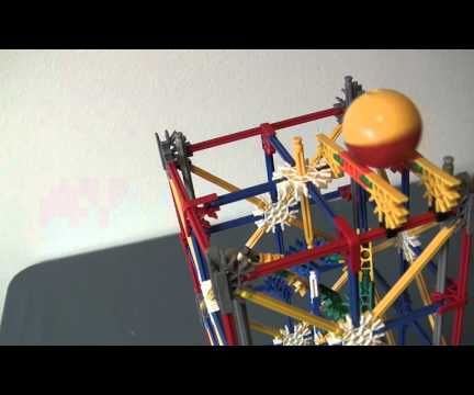 Vertical Helix Drop a K'nex Ball Element