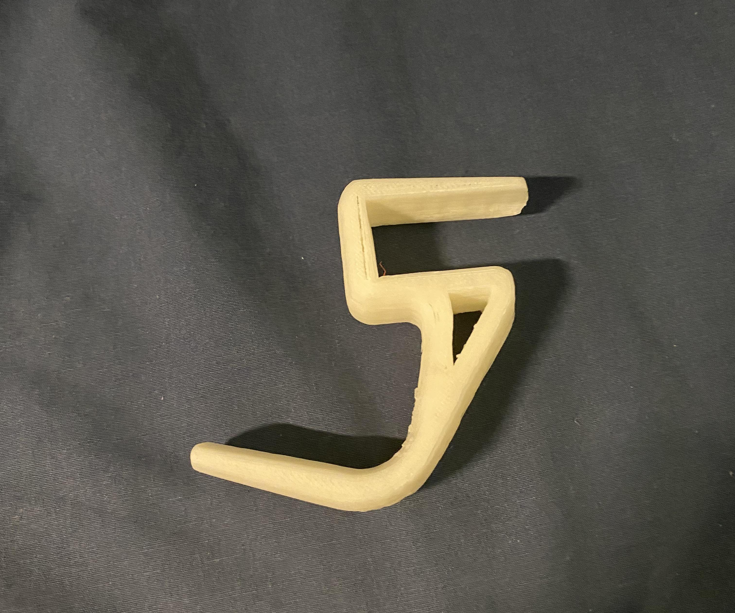 3d Printed Headphone Hanger