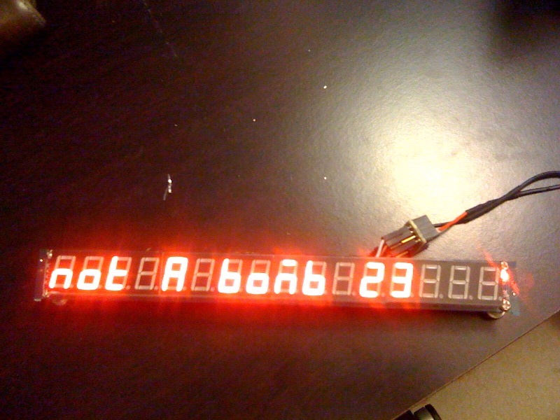 Self-contained 16-Digit Display - Arduino & Attiny85