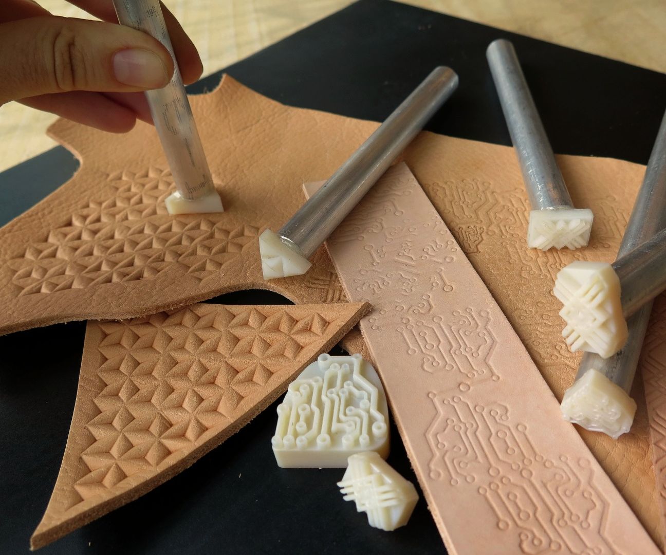 3D Print Your Own Leather Stamps