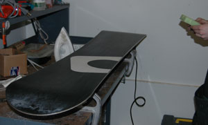 How to Hot Wax a Snowboard