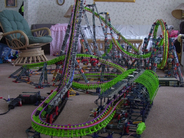 Knex Roller Coaster Power Glide