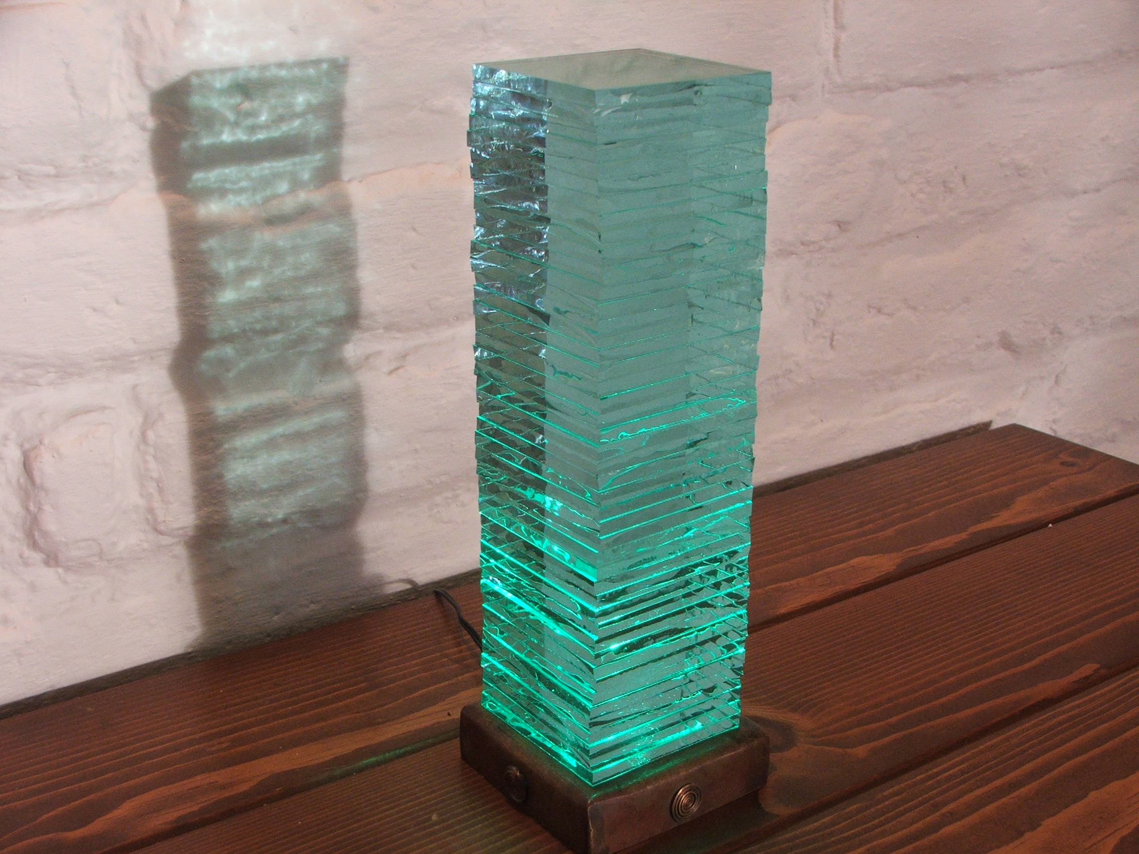 Stacked Glass LED Light