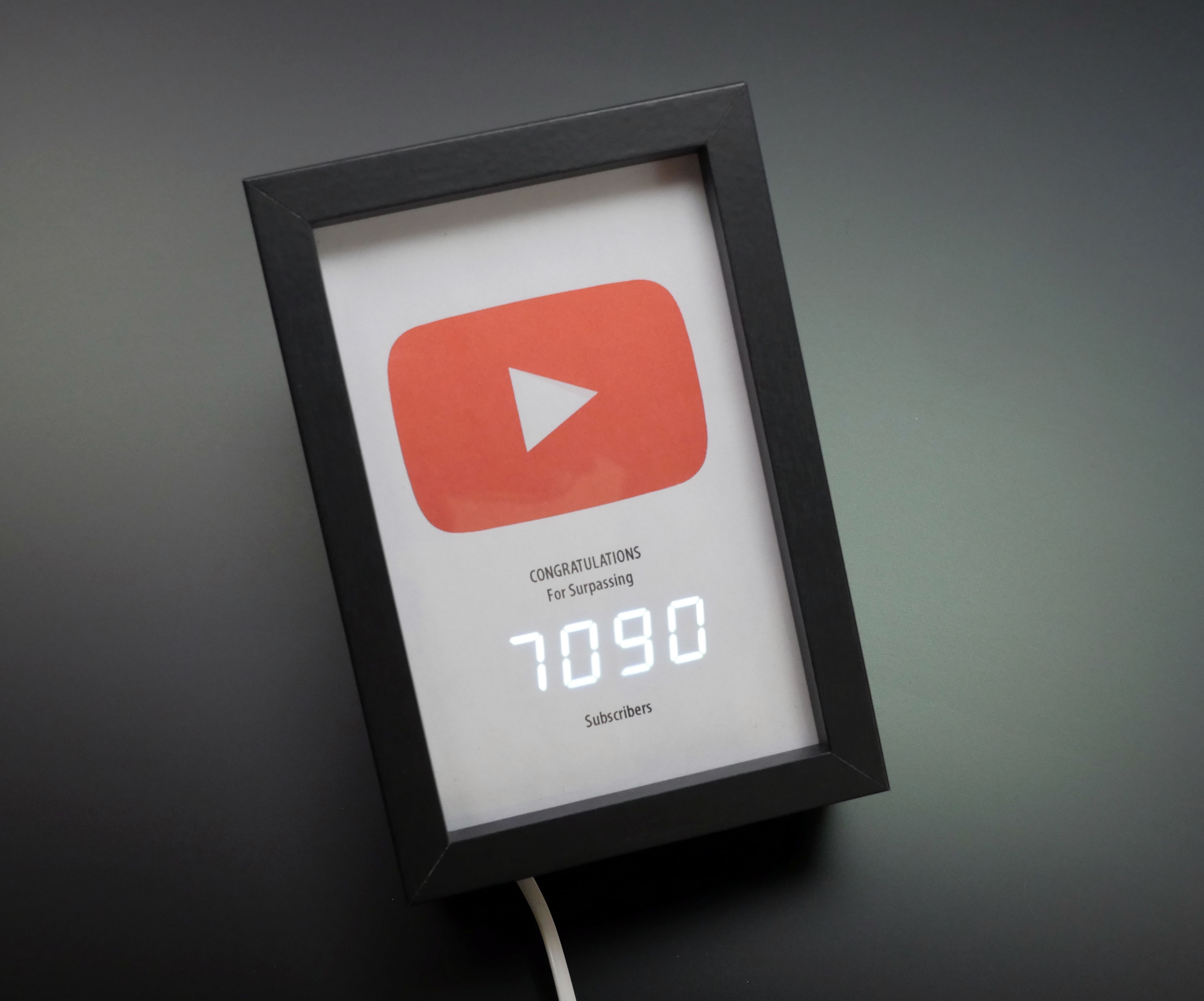 YouTube Subscriber Counter (Under 10K)