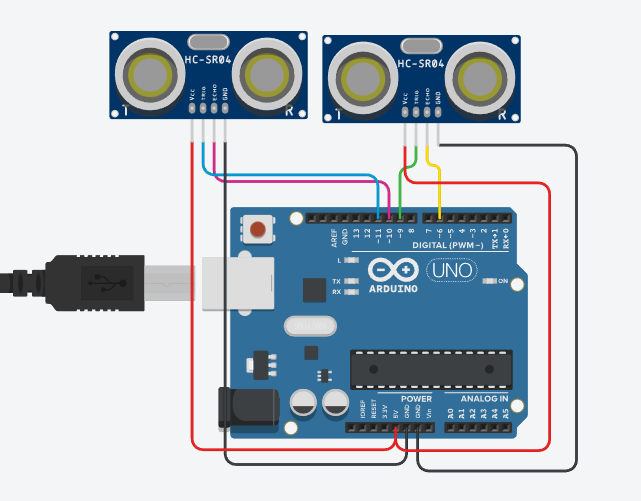 Lendo Valores De Distância De Um Sensor Ultrassônico Por Meio Do Serial Monitor Do ARDUINO