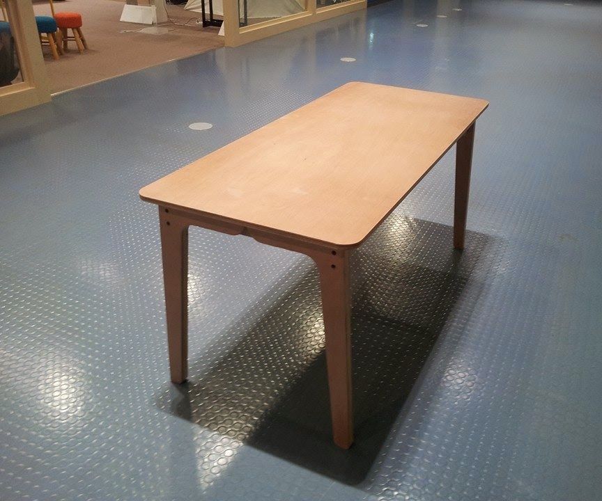 One Sheet Plywood Desk