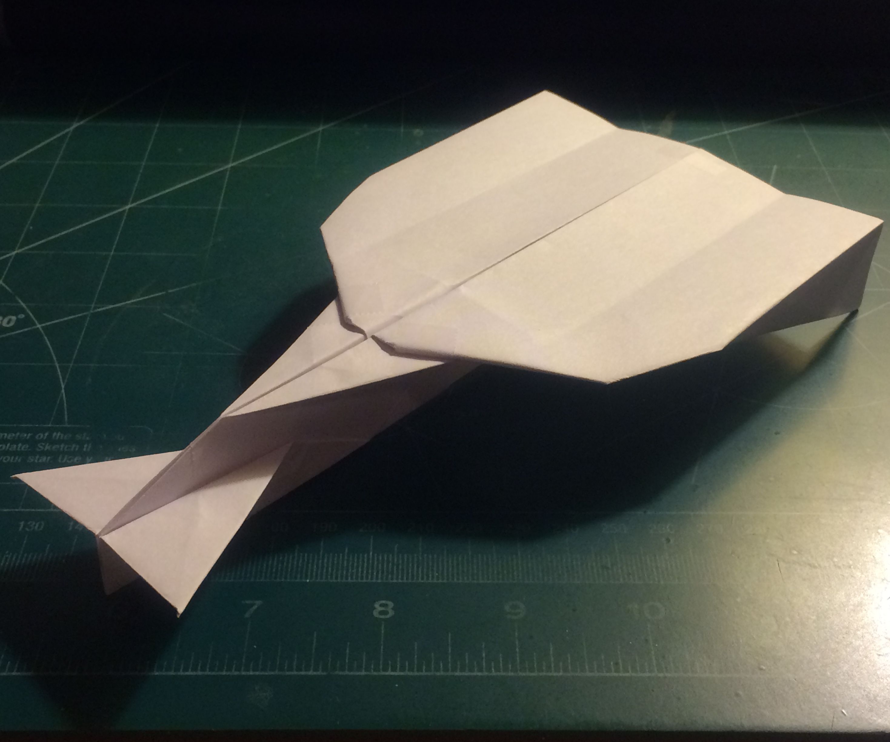 How to Make the MetaVulcan Paper Airplane