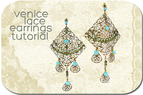 Venice Lace Earring