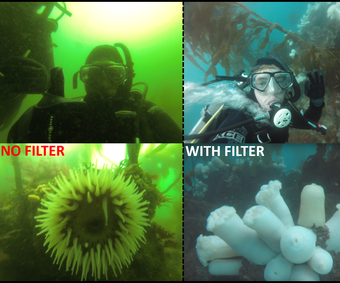 Homemade Light Filters for Gopro - Diving and Underwater Exploration