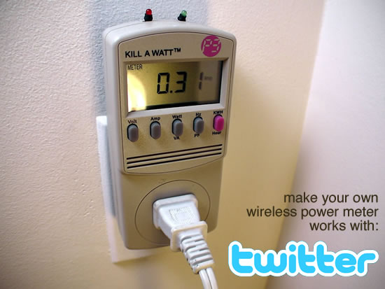 Tweet-a-watt - How to Make a Twittering Power Meter...