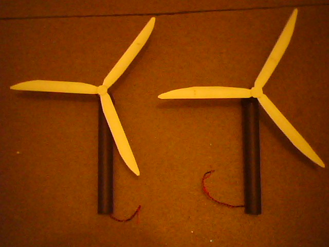 Wind Turbine/s for Free! (Small 8"inch Blades)