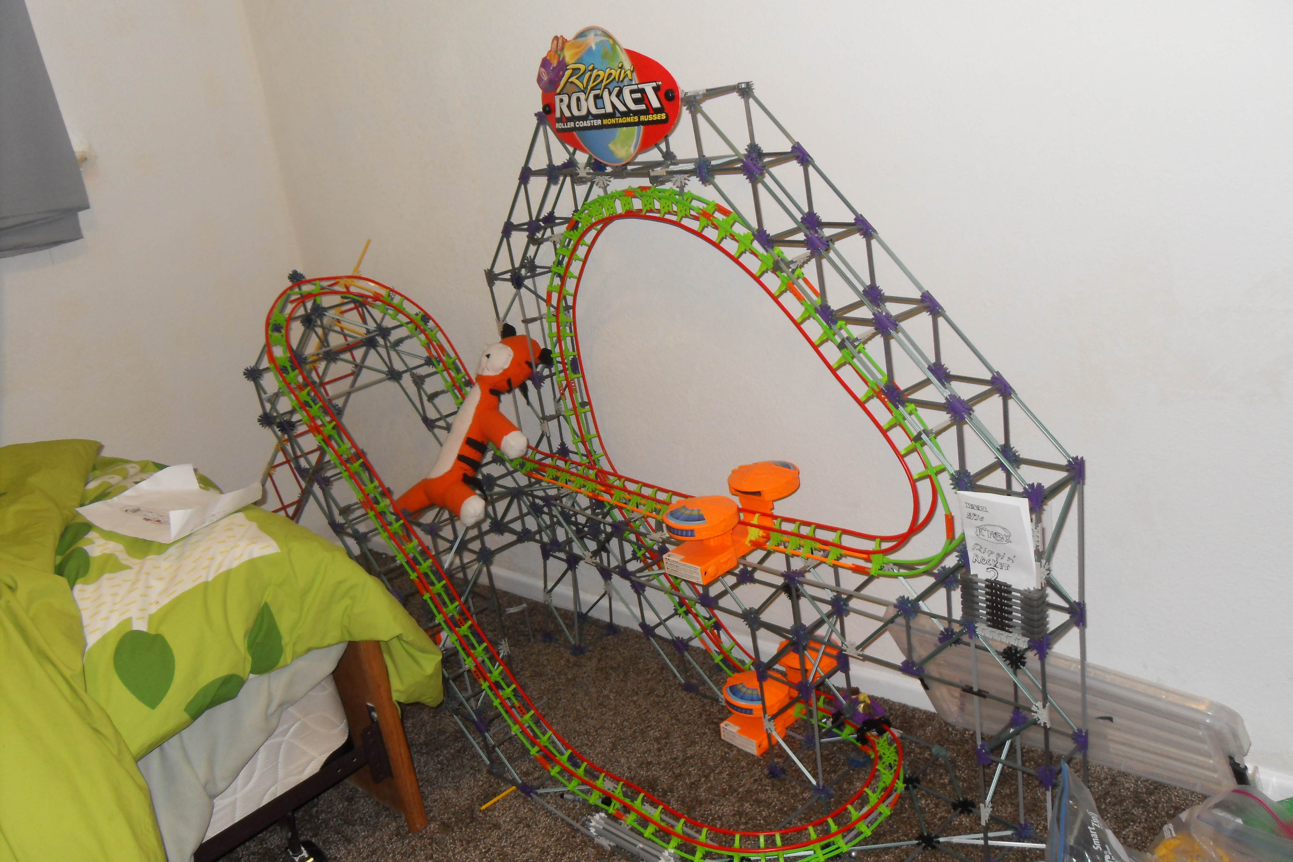 Knex Roller Coaster: Rippin' Rocket 3