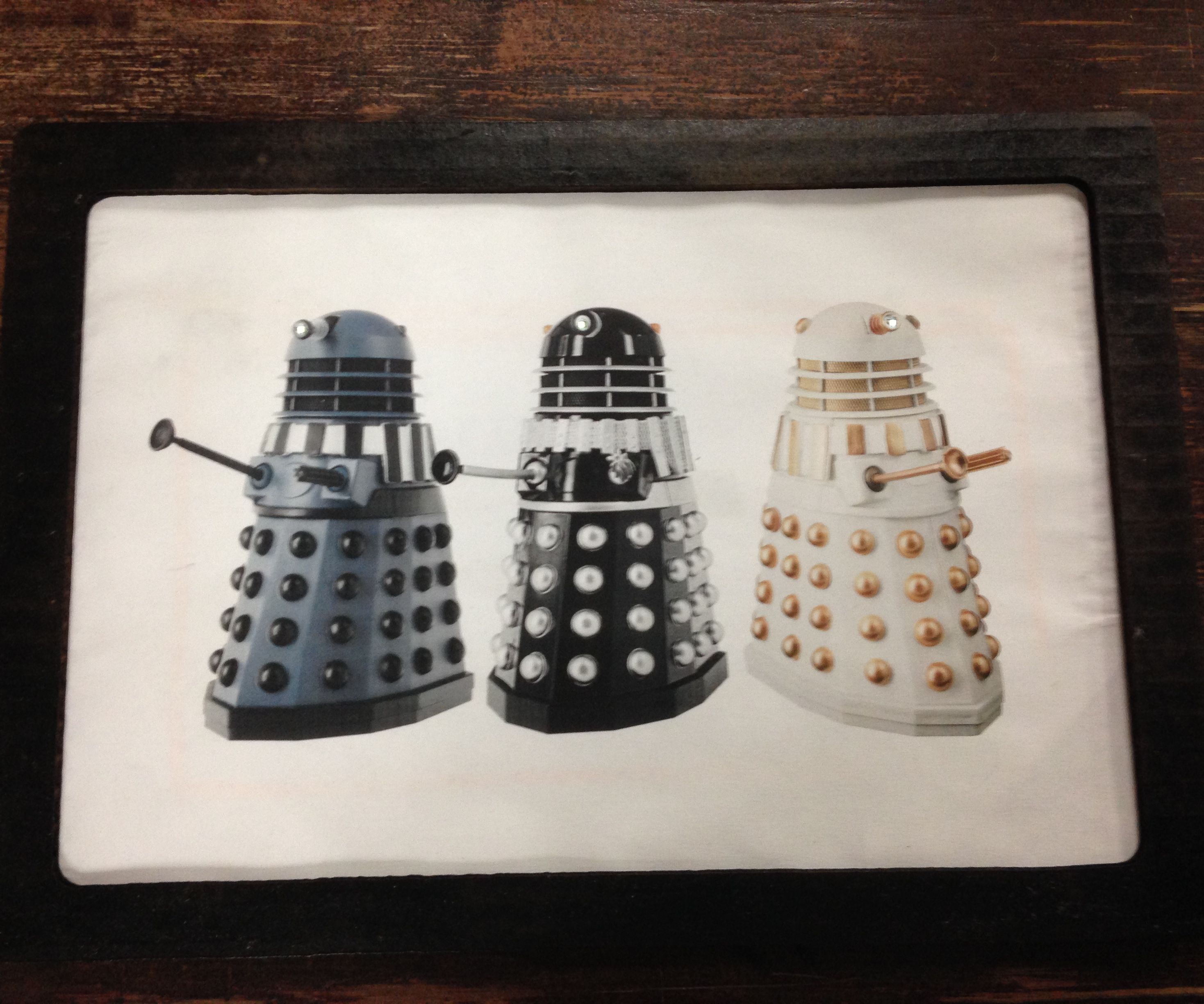 Dalek Interactive Wall Hanging With Chibitronics