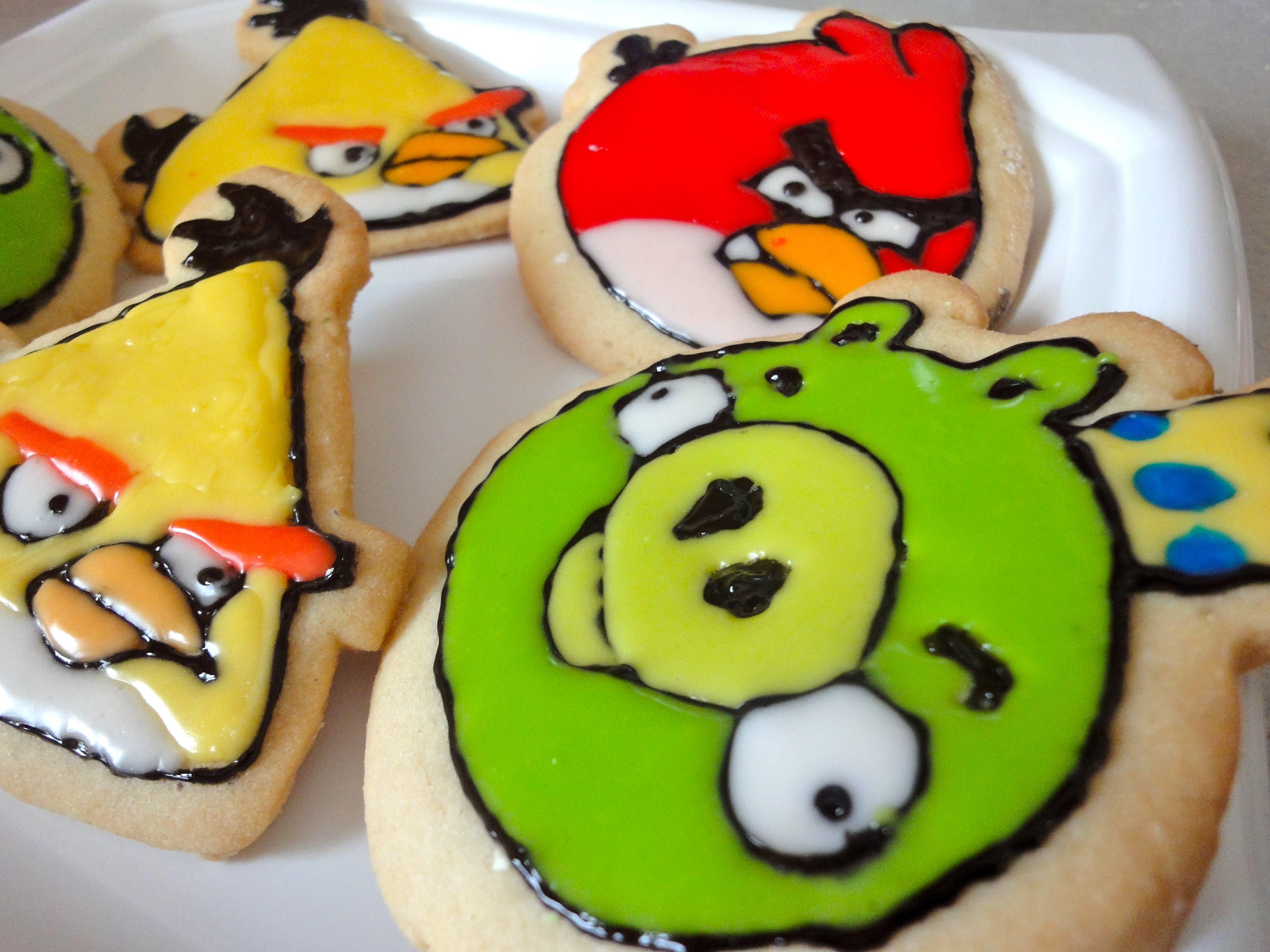 Angry Bird Cookies