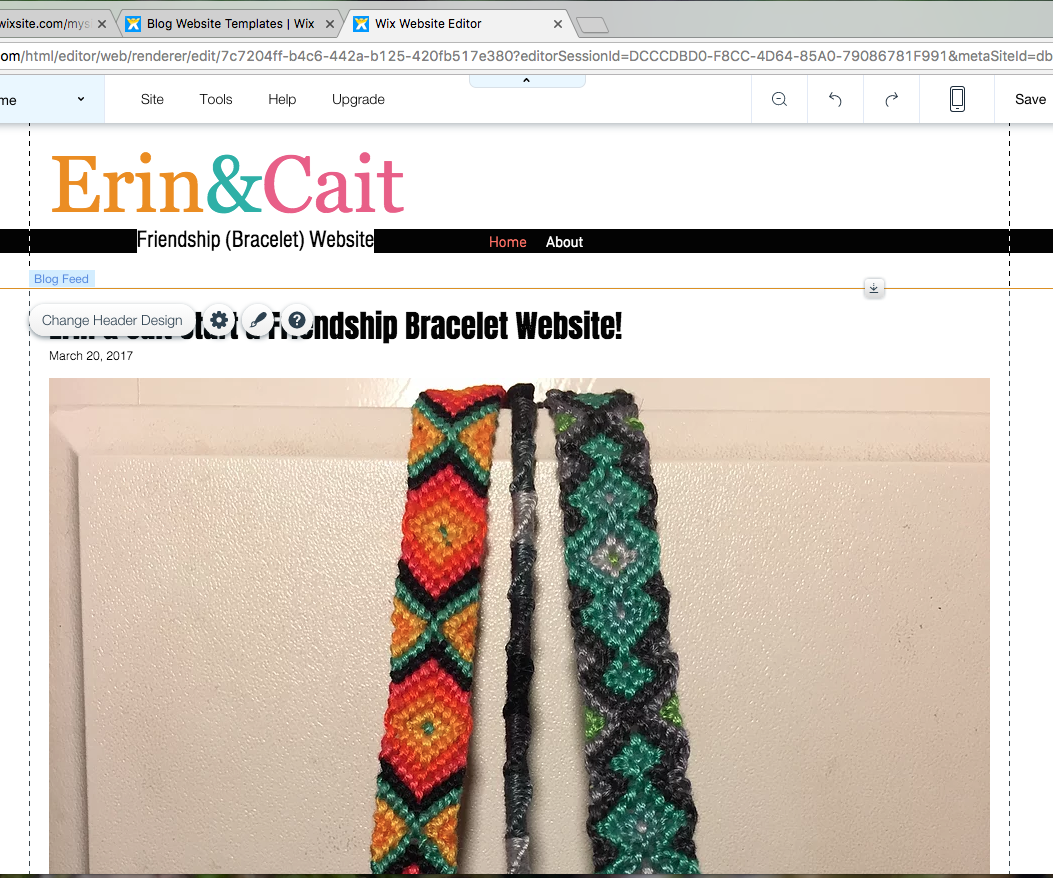 Friendship (Bracelet) Websites