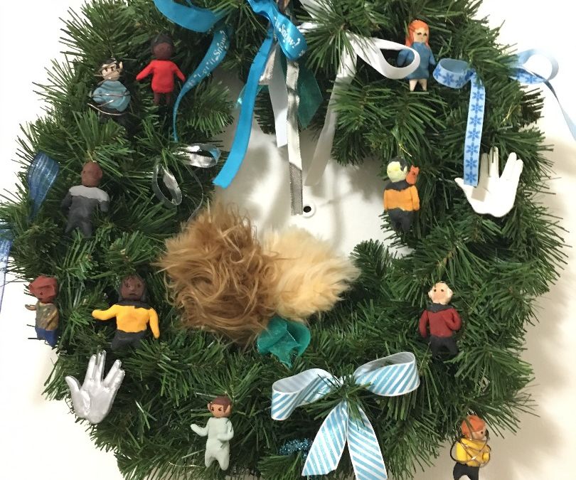 Star Trek Enterprise Christmas Wreath